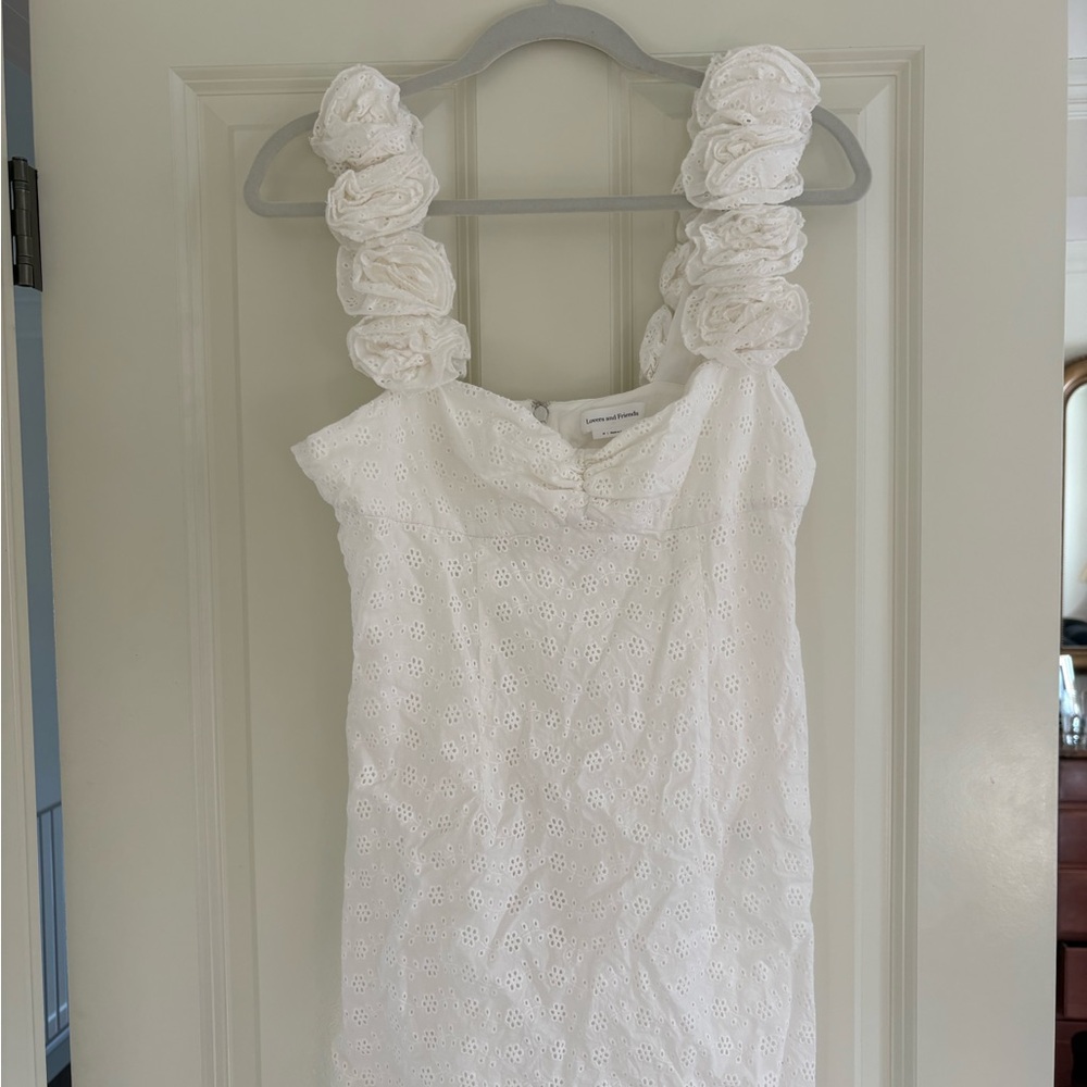 Lovers + Friends Julia White Mini Dress